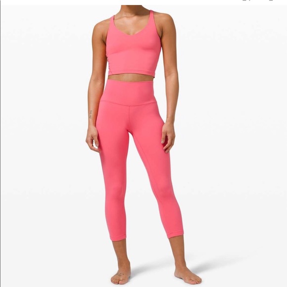 Lululemon guava pink align HR pant 25